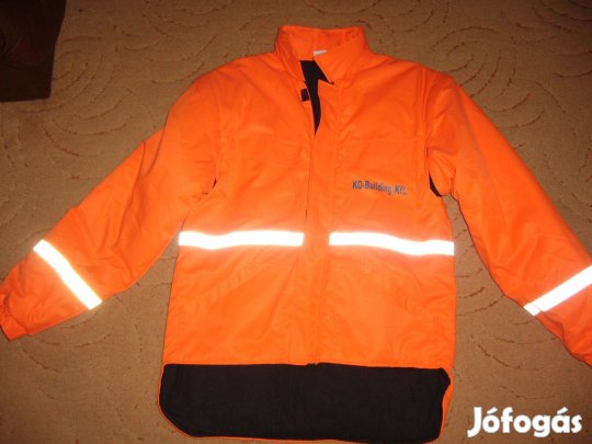 Kabát (láthatósági és vízhatlan) új ! Cserélhető ! M/L