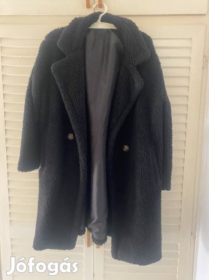 Kabát eladó átmeneti kabát fekete L 42 női kabát 