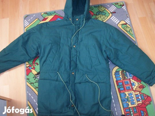 Kabát téli kivitel zóld színű 48-as