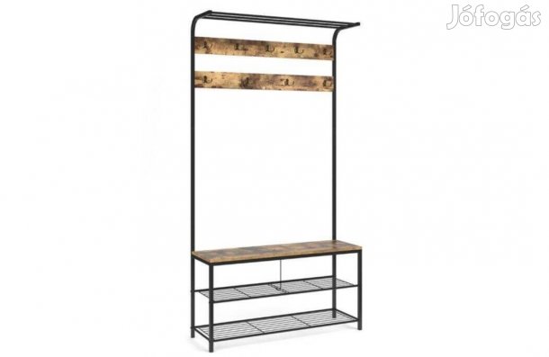 Kabáttartó cipőtartóval, 100 cm, Új