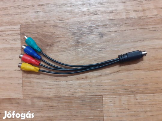 Kábel S-Video 7-Pin - RCA (Rgby)