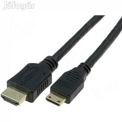 Kábel : HDMI / mini HDMI 5m - Aranyozott (_)