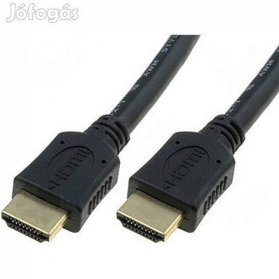 Kábel : HDMI (apa) / HDMI (apa) 2.5m - Aranyozott (_)