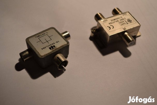 Kábel tv-hez Csatlakozó átalakító Splitter scart koax