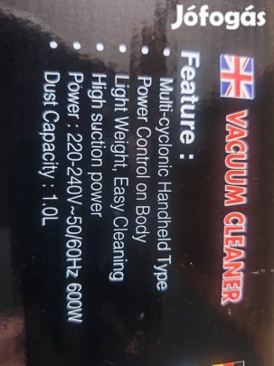 Kábeles álló porszívó 