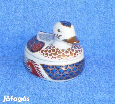 Kacsa alakú porcelán doboz