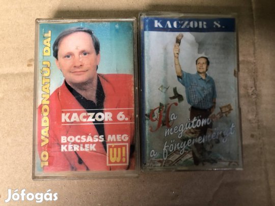 Kaczor Feri kazetta, magnókazetta 2000 ft /db