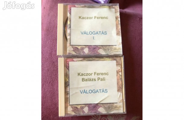 Kaczor Feri válogatás Cd 1500 Ft /db