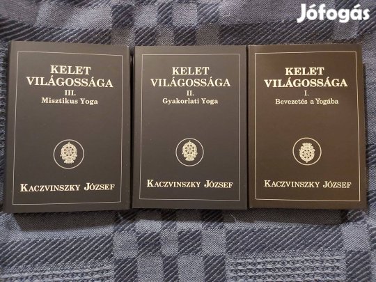 Kaczvinszky József: Kelet világossága I-III. kötetek (teljes) eladók