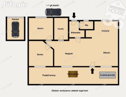 Kadafalvi fiatal sorház, garázzsal, beállóval bútorozva eladó!
