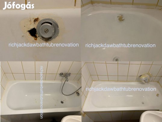 Kádfelújítás-festés, zuhanytálca festés, csempe-járólap festés