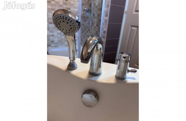 Kádperemre szerelhető 3 részes csaptelep