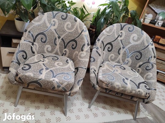 Kagyló fotel, párban eladó