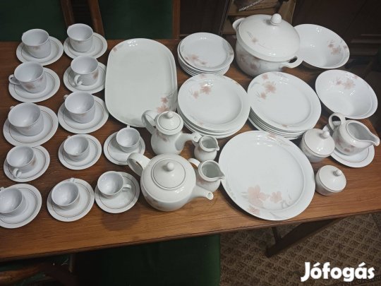 Kahla (NDK) étkezö, kávés, és teás készlet hibátlan állapotu 55 db-os