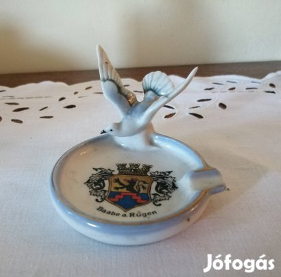 Kahla német porcelán hamutartó 