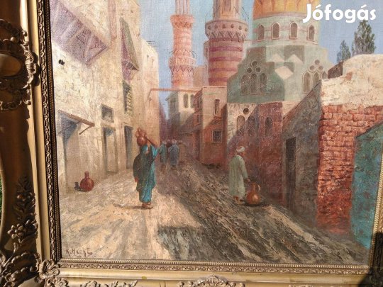 Kairo Olajfestmény 53x65 cm