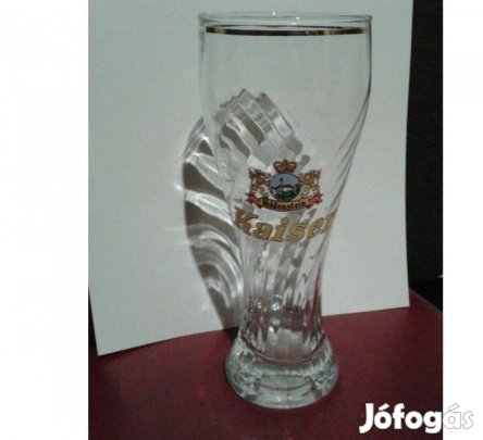 Kaiser üveg pohár