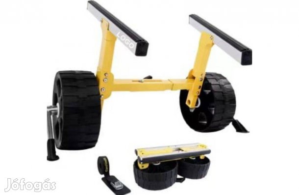 Kajak szállító összecsukható kocsi, sárga