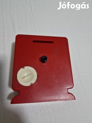 Kakasos óra és fémpénz tároló 