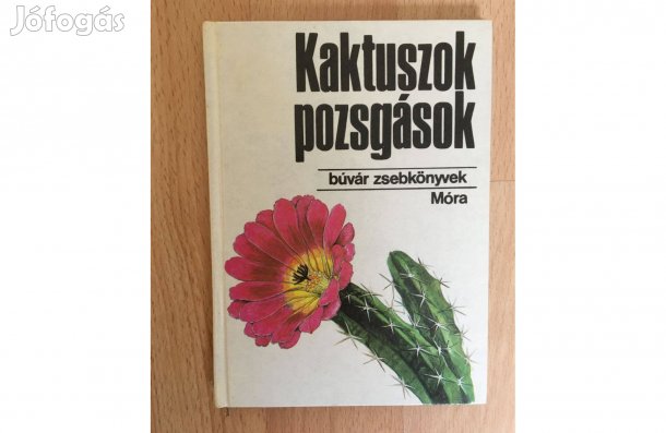 Kaktuszok, pozsgások című könyv (Búvár Zsebkönyv)