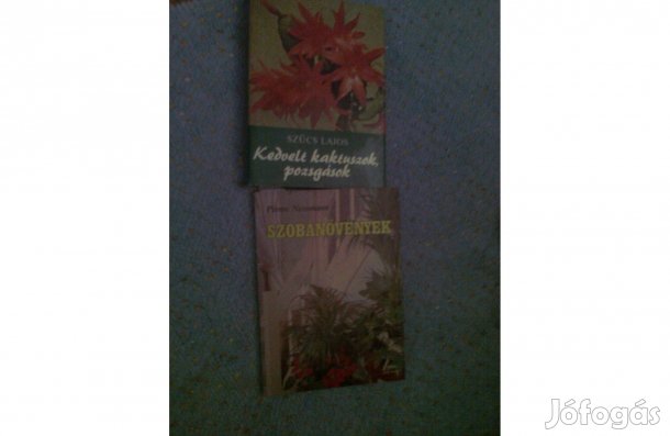 Kaktuszok pozsgások szobanövények könyvek eladók