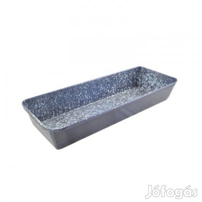 Kalács sütő zománcozott tepsi 35 × 14 cm