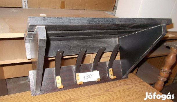 Kalaptartós Előszoba fogas 4 fogassal többféle kivitelben