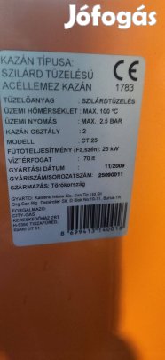 Kaldera 25Kw 2010-es gyártás