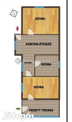 Káldi eladó 80 nm-es ház #5177591