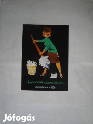 Káldor László (1905 - 1963) MÉH plakátterv 21x15 cm