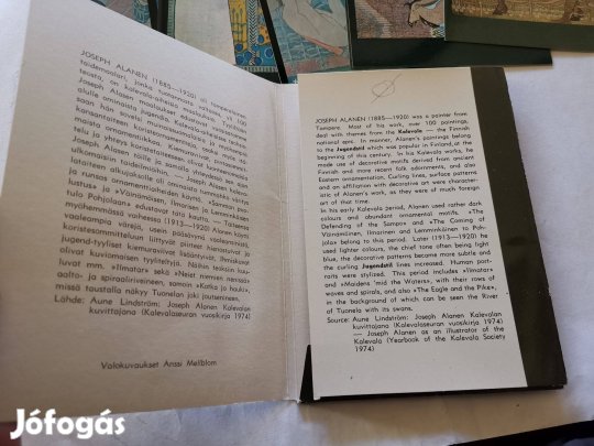 Kalevala - finn képeslap sorozat - nemzeti eposz alapján