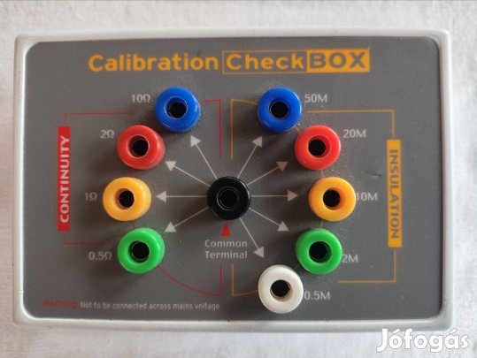 Kalibráció ellenőrző eszköz Metrel Fluke Megger