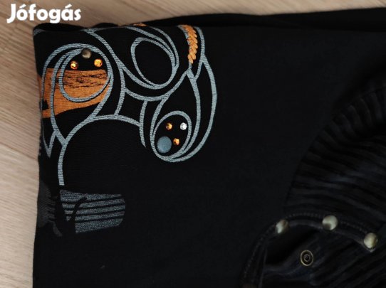 Kalibson női designer vékony pulóver S-M