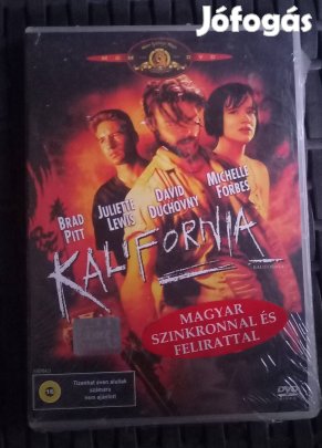 Kalifornia - A halál nem utazik egyedül - thriller dvd- bontatlan
