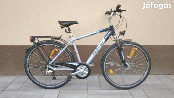 Kalkhoff 28"-os, aluvázas, agydinamós, cross trekking kerékpár
