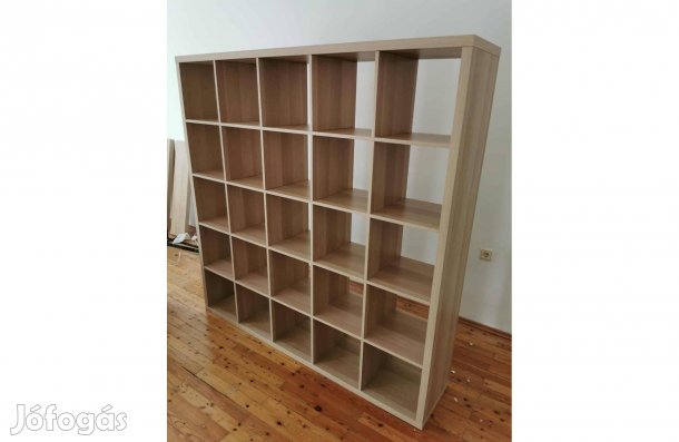 Kallax 5×5-ös tölgy térelválasztó polc