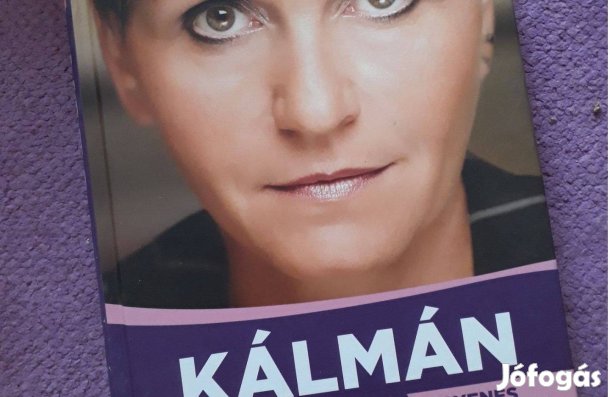 Kálmán Olga / Egyenes Beszéd c. könyv (újszerű)