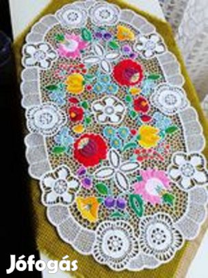 Kalocsai riseliős terítő