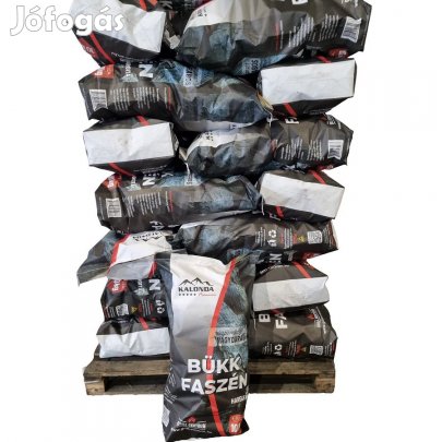 Kalonda prémium nagydarabos bükkfaszén, raklapos faszén
