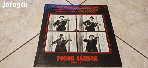 Kalotaszegi népzene bakelit hanglemez