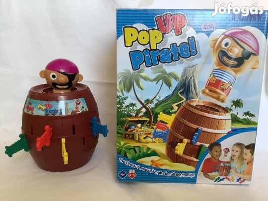 Kalóz a hordóban Tomy társasjáték