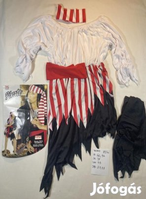 Kalóz jelmez, felnőtt jelmez M240