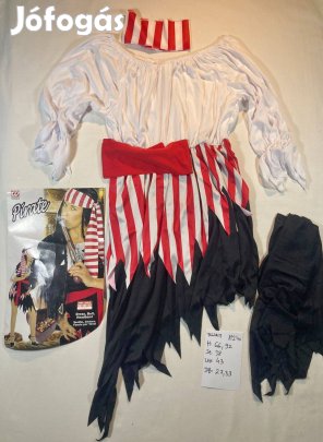 Kalóz jelmez, felnőtt jelmez M240