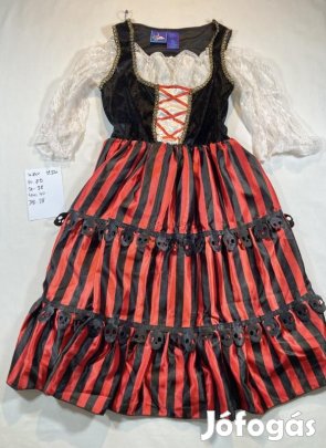 Kalóz jelmez, lány kalóz jelmez M320