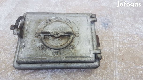 Kályha kazán ajtó huzatszabályzós ózdi gyártású