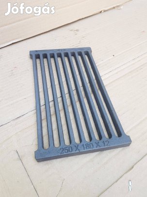 Kályha tűzrács rács rostély Új 25 x 15 cm eladó