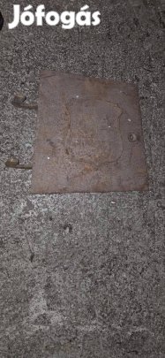 Kályhaajtó 2 db öntöttvas