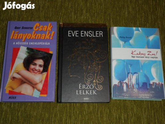 Kamaszlányok könyvcsomag 3 könyvből összeállítva: