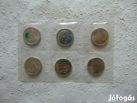Kanada 6 darab 25 cent 2011 műanyag bliszterben ! 01