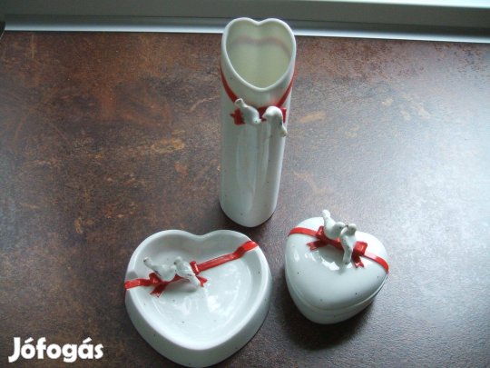 Kanadai, kerámia romantikus készlet